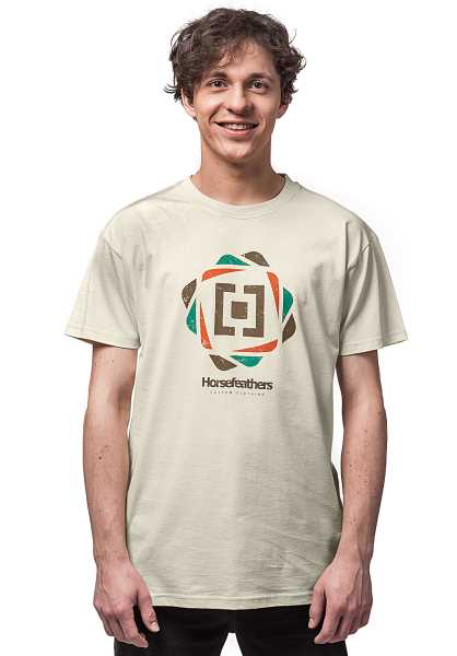 Horsefeathers Focus - Khaki/Beige Uomo Estate T-Shirts (U2651)